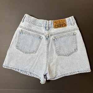Vintage Paris Blues Jean Shorts Women's 9 Blue Light Wash 90s